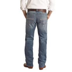 Rock & Roll Men's Reflex Straight Rope Medium Vintage Jeans RRMD0SRZSO