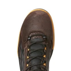 Ariat® Men's Rebar Flex H2O Chocolate Composite Toe Work Boots 10021498 -Ariat 10021498 toe