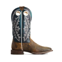 Ariat® Men's Circuit Champ Woodsmoke & Deep Azul Western Boots 10029686 10 Ariat® Men's Circuit Champ Woodsmoke & Deep Azul Western Boots 10029686 -Ariat 10029686c