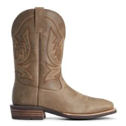 Ariat Men's Hardy Brown Bomber Western Boots 10033895 -Ariat 10033895 side