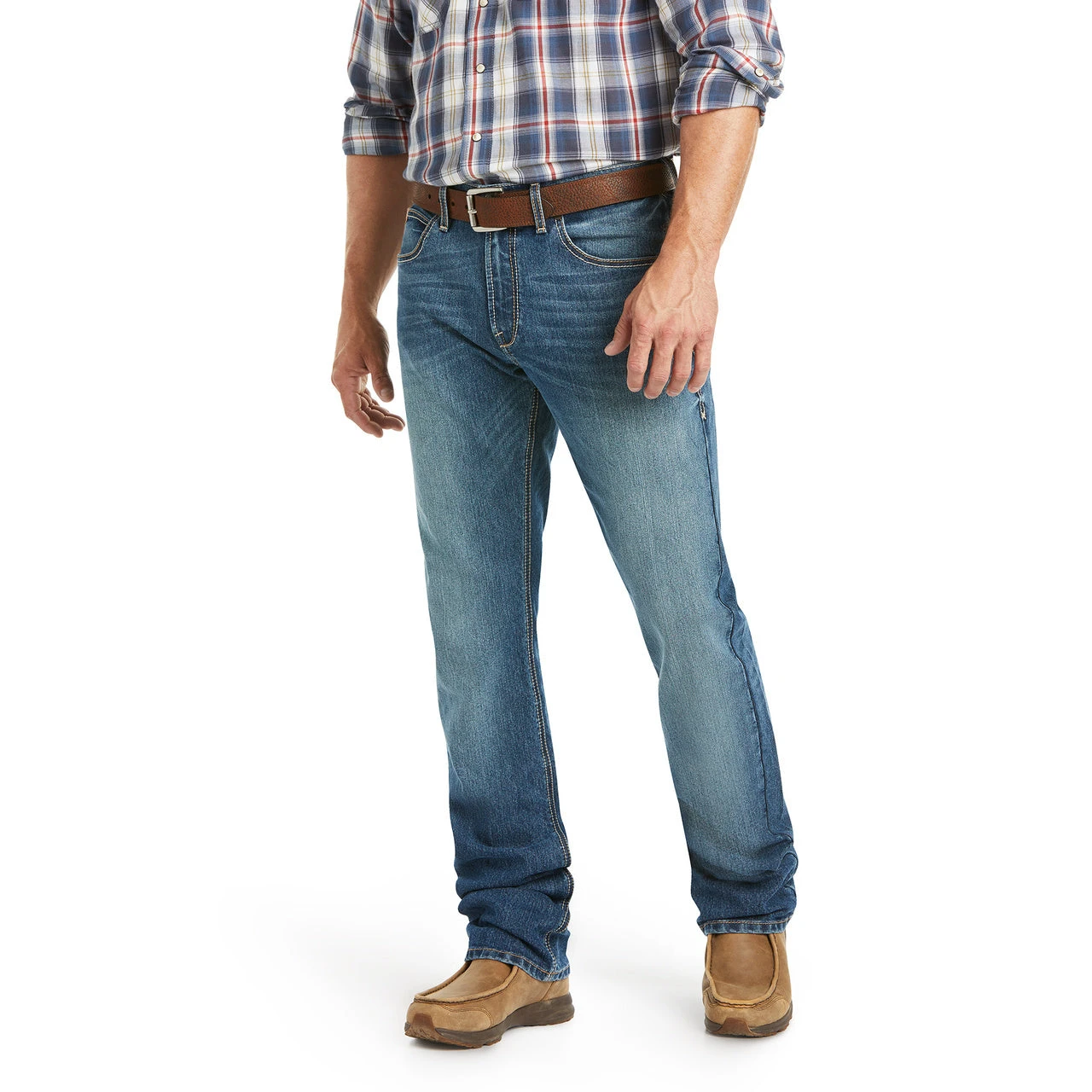 Ariat Men's Campbell M4 Relaxed Boot Cut Jeans 10036074 4 Ariat Men's Campbell M4 Relaxed Boot Cut Jeans 10036074 - Image 2