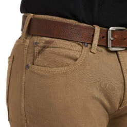 Ariat Men's M7 Rocker Stretch Grizzly Straight Whiskey Jeans 10036875 12 Ariat Men's M7 Rocker Stretch Grizzly Straight Whiskey Jeans 10036875 -Ariat 10036875 01