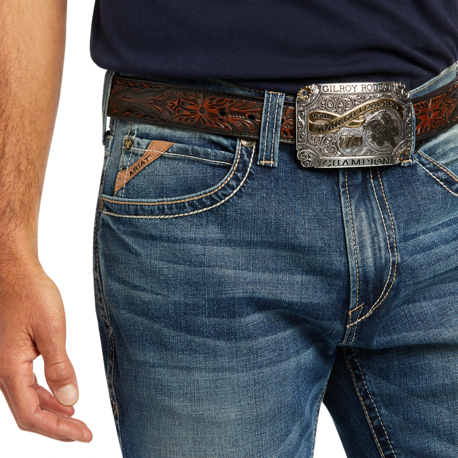 Ariat® Men's M2 Relaxed Dakota Stackable Bootcut Jeans 10040810 5 Ariat® Men's M2 Relaxed Dakota Stackable Bootcut Jeans 10040810 - Image 3