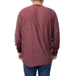 Ariat® Men's Malbec Heather Charger Logo Long Sleeve T-Shirt 10041001 -Ariat 10041001