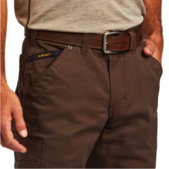 Ariat® Men's Rebar M5 DuraStretch™ Washed Twill Dungaree Pants 10041064 7 Ariat® Men's Rebar M5 DuraStretch™ Washed Twill Dungaree Pants 10041064 -Ariat 10041064b