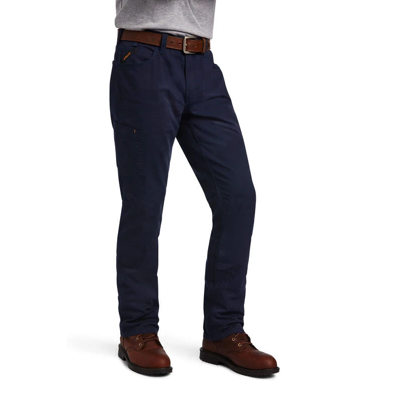Ariat Men's Rebar M4 DuraStretch™ Made Tough Navy Pants 10041084 4 Ariat Men's Rebar M4 DuraStretch™ Made Tough Navy Pants 10041084 - Image 2