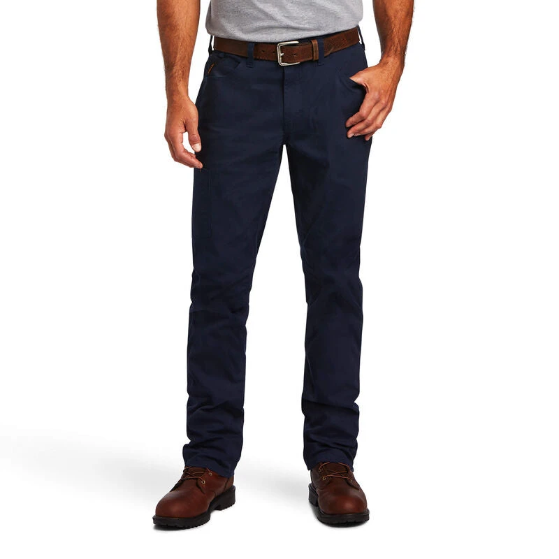 Ariat Men's Rebar M4 DuraStretch™ Made Tough Navy Pants 10041084 3 Ariat Men's Rebar M4 DuraStretch™ Made Tough Navy Pants 10041084