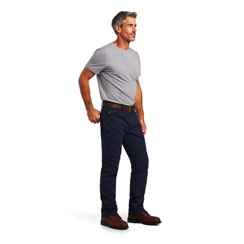 Ariat Men's Rebar M4 DuraStretch™ Made Tough Navy Pants 10041084 7 Ariat Men's Rebar M4 DuraStretch™ Made Tough Navy Pants 10041084 - Image 5