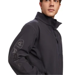 Ariat® Men's Logo 2.0 Phantom Softshell Jacket 10041613 -Ariat 10041613 1