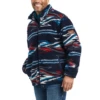 Ariat® Men's Chimayo New Mexico Navy Fleece Jacket 10042186 -Ariat 10042186