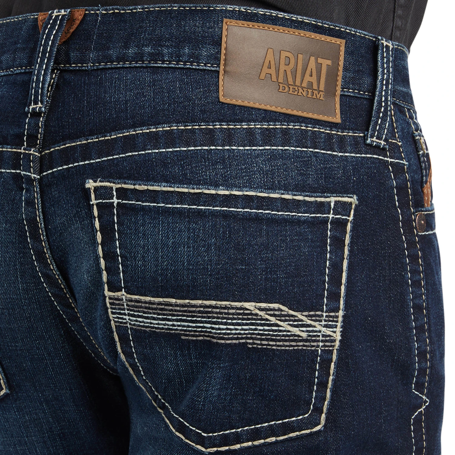 Ariat® Men's Modern M8 Ricardo Slim Leg Jeans 10042203 5 Ariat® Men's Modern M8 Ricardo Slim Leg Jeans 10042203 - Image 3