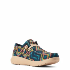 Ariat® Men's Hilo Stretch Lace Blue Aztec Slip On Shoes 10042502 14 Ariat® Men's Hilo Stretch Lace Blue Aztec Slip On Shoes 10042502 -Ariat 10042502b