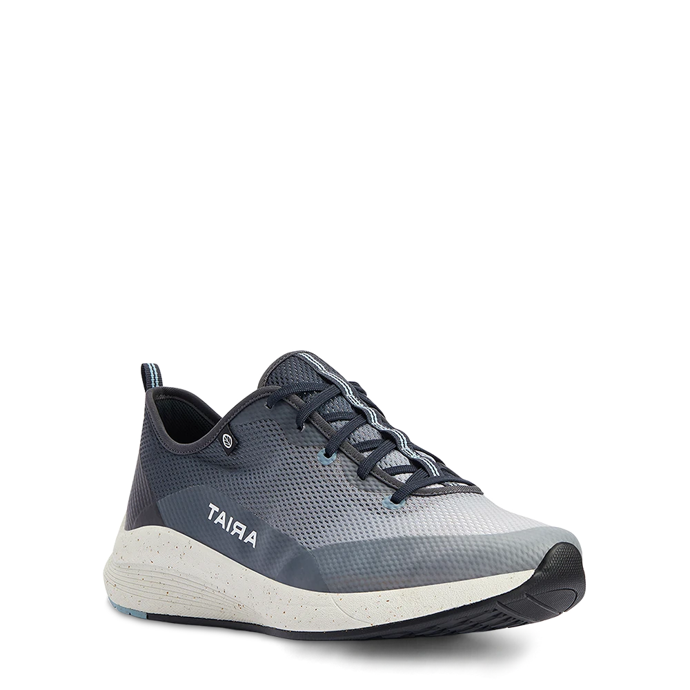 Ariat Men's Shift Runner Smokey Grey Lace Up Sneakers 10042570 3 Ariat Men's Shift Runner Smokey Grey Lace Up Sneakers 10042570