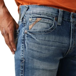 Ariat® Men's M8 Modern Medium Wash Slim Leg Jeans 10043185 12 Ariat® Men's M8 Modern Medium Wash Slim Leg Jeans 10043185 -Ariat 10043185d