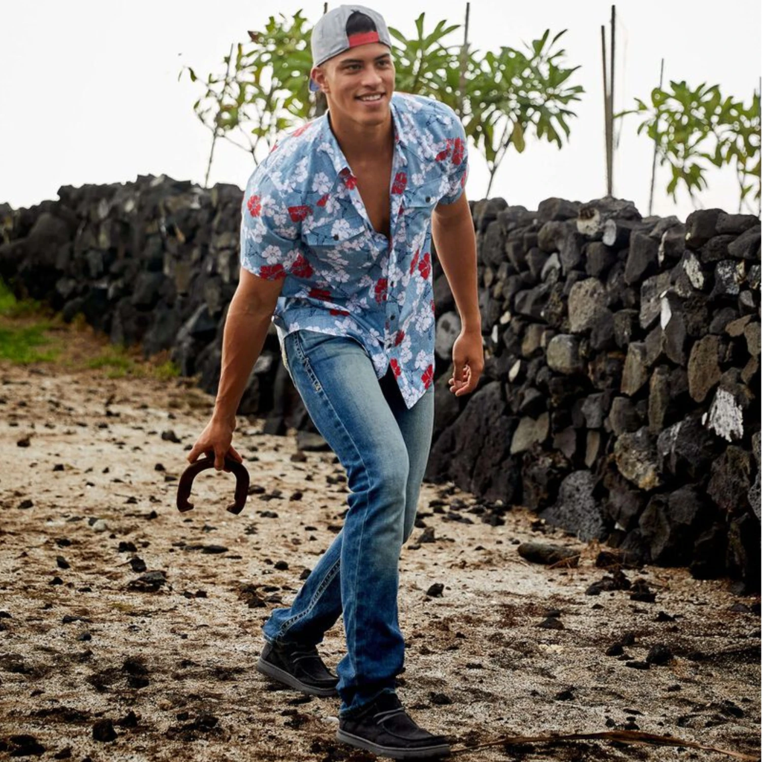 Ariat® Men's M8 Modern Medium Wash Slim Leg Jeans 10043185 8 Ariat® Men's M8 Modern Medium Wash Slim Leg Jeans 10043185 - Image 6