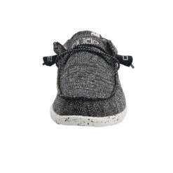 Hey Dude Men's Wally Sox Black White Shoes 110354912 -Ariat 110354912 5