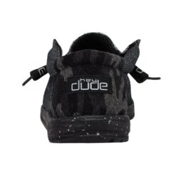 Hey Dude Men's Wally Stretch Midnight Bunker Shoes 110384770 -Ariat 110384770 WALLY STRETCH MIDNIGHT BUNKER 5