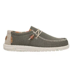 Hey Dude Men's Wally Eco Sox Algae Slip On Shoes 112478354 -Ariat 112478354 WALLY ECO SOX ALGAE LEFT 11