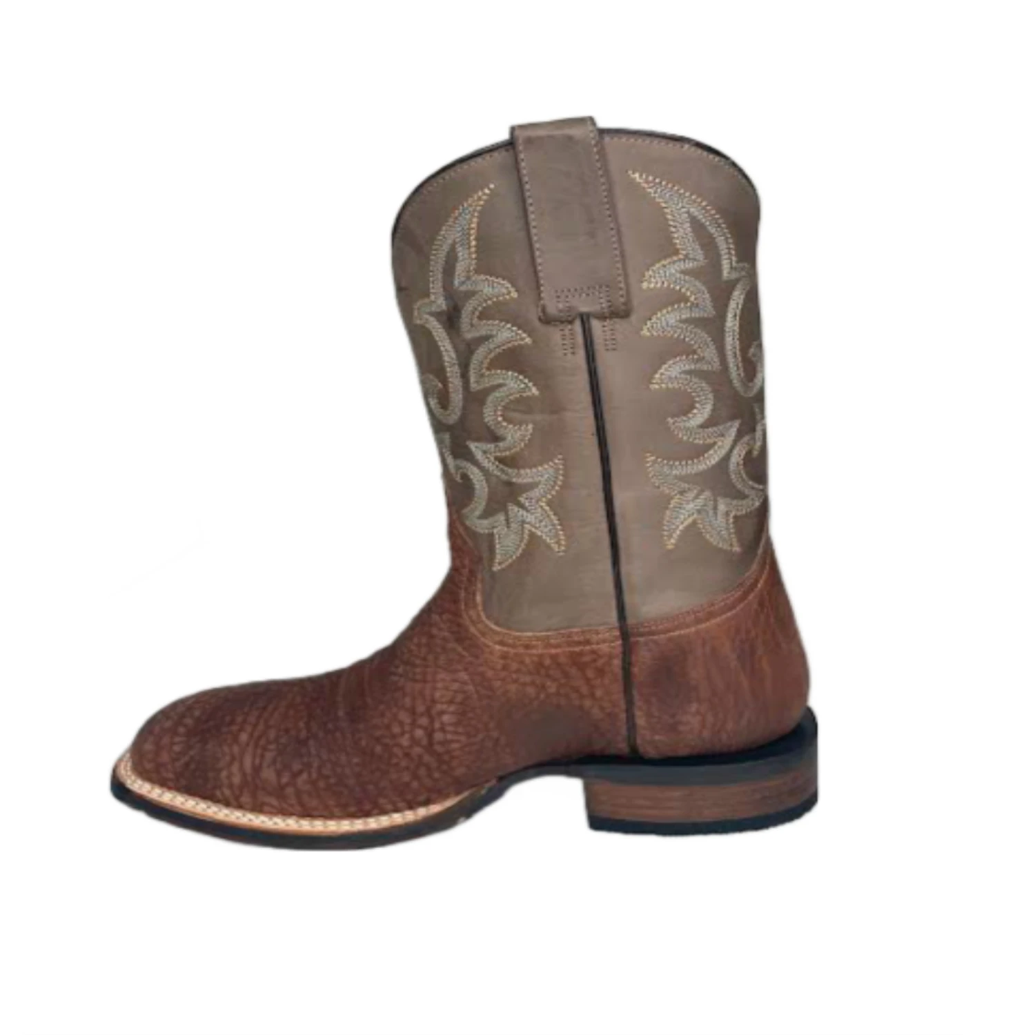 Stetson® Men's Obadiah Brown Square Toe Boots 12-020-8911-3844 4 Stetson® Men's Obadiah Brown Square Toe Boots 12-020-8911-3844 - Image 2