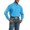 Ariat Mens Casual Series Directoire Blue Button Down Shirt 10035097 -Ariat 1280 I9VlfqrM6511