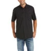 Ariat Men's VentTEK™ Outbound Black Short Sleeve Shirt 10035388 -Ariat 1280 IiRlVKssrh42