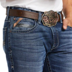 Ariat® Men's M4 Vaquero Low Rise Stretch Boot Cut Jeans 10037970 -Ariat 1280 MCgPFE0K1Es3