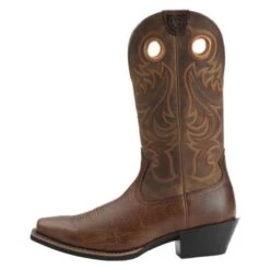 Ariat Men's Fiddle Brown Sport Square Toe Boot 10014025 -Ariat 12 646b9666 d735 470d a67c 81046bd59b78