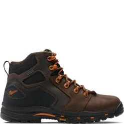 Danner Footwear Men's Vicious 4.5" Brown & Orange Hiking Boots 13858 -Ariat 13858