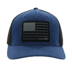 Hooey Men's Liberty Roper 5-panel Denim & Black Flexfit Cap 2210DEBK 8 Hooey Men's Liberty Roper 5-panel Denim & Black Flexfit Cap 2210DEBK -Ariat 14646153