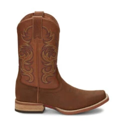 Justin Men's Cowman Cognac Brown Western Boots 7314 -Ariat 2000292197 235 P2