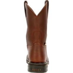 Rocky Men's Ride FLEX Brown Leather Western Boots RKW0349 -Ariat 20201110110905 db279087 me