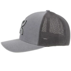 Hooey "Coach" 5 Panel Grey Flexfit Hat 2112GY -Ariat 2112GY05 1000x1000 607621a0 856d 4f49 9019 b8ad2ab667a1