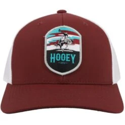 Hooey Men's "Cheyenne" Maroon And White Hat 2144T-MAWH 11 Hooey Men's "Cheyenne" Maroon And White Hat 2144T-MAWH -Ariat 2144T MAWH01 1000x1000 bfa3528b 759d 4214 89ca 5e6b4c03895f