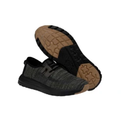 Hey Dude® Men's Sirocco Black Night Slip On Sneakerss 40140-0WM -Ariat 40140 0WM