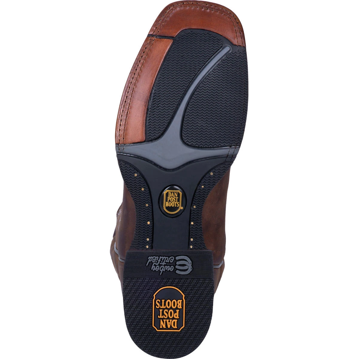 Dan Post Men's Abram Tan Square Toe Western Boots DP4562 5 Dan Post Men's Abram Tan Square Toe Western Boots DP4562 - Image 3