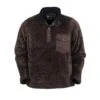 Outback Trading Company Men's Bristol Brown Henley Pullover 48735-BRN -Ariat 48735 BRN FRONT