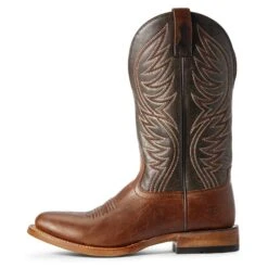 Ariat® Men's Red And Brown Slick Fork Performance Boots 10031477 -Ariat 57 02cb47bb c345 497a 8d10 8982ab3c380f
