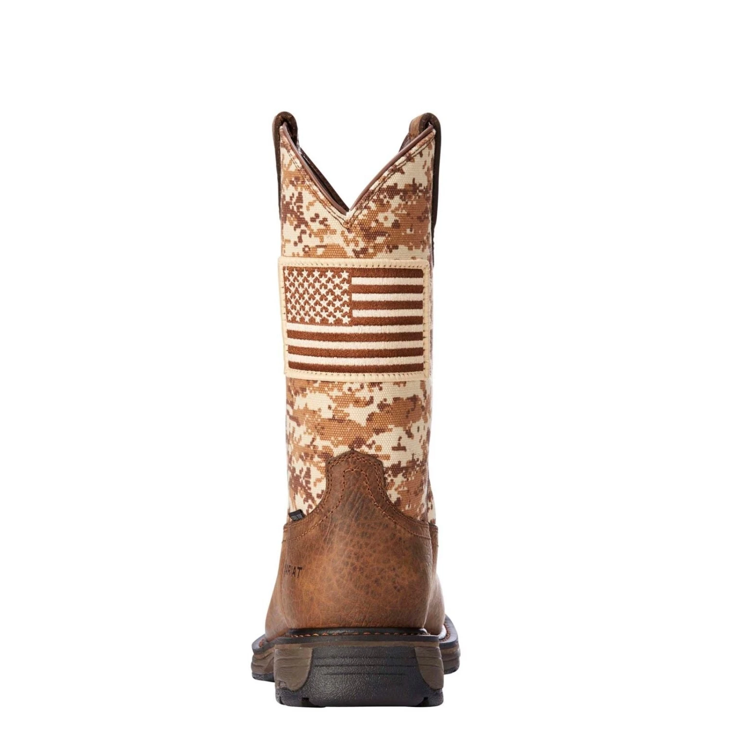 Ariat Men's Brown Workhog Patriot Square Steel Toe Work Boots 10022968 7 Ariat Men's Brown Workhog Patriot Square Steel Toe Work Boots 10022968 - Image 5