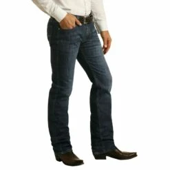 Rock & Roll Denim Men's ReFlex Revolver Slim Straight Jeans M1R6205 -Ariat 57 54b192d9 593a 4e52 a174 208e82bb9fb6