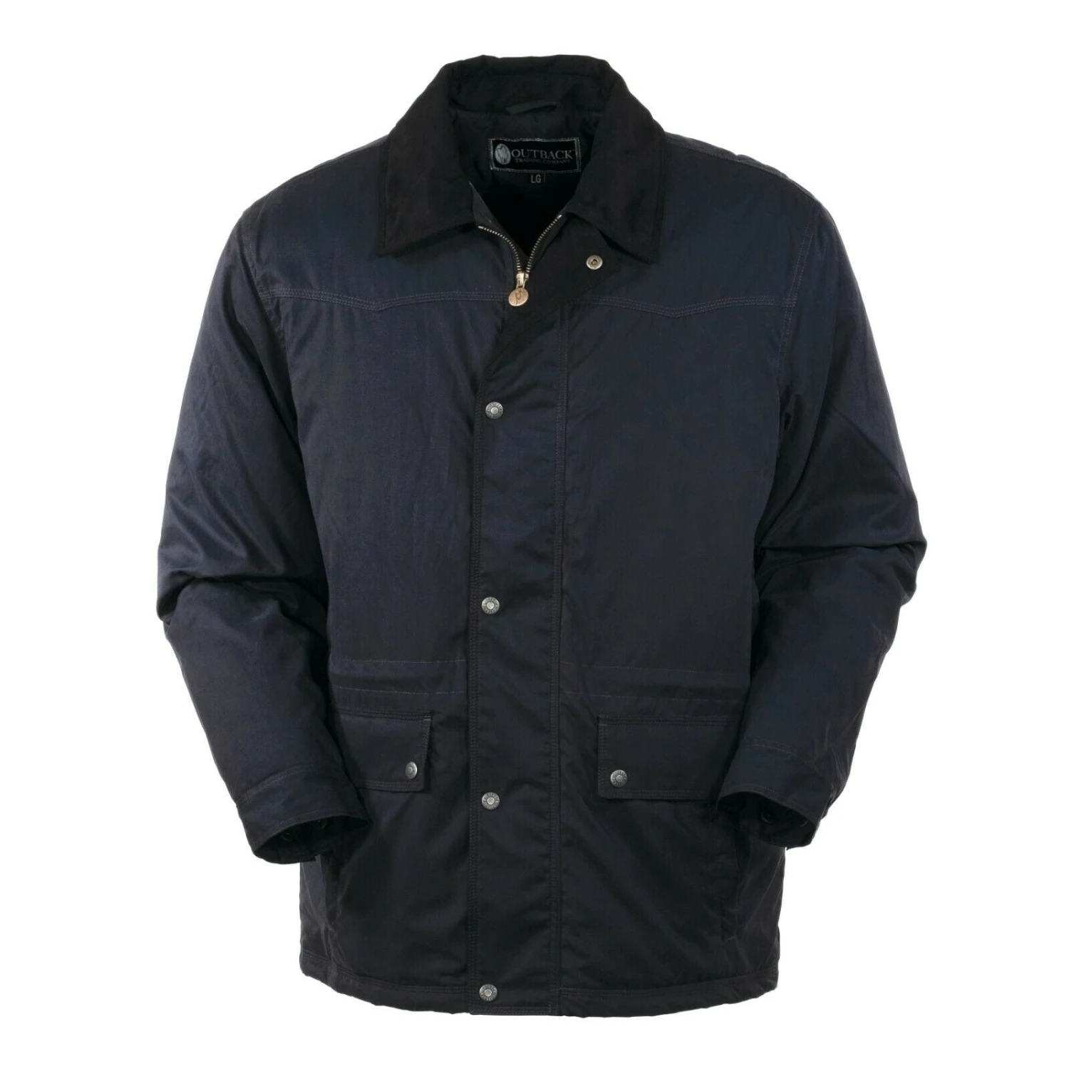 Outback Trading Company® Men's Rodman Dusty Navy Jacket 29753-DSN 3 Outback Trading Company® Men's Rodman Dusty Navy Jacket 29753-DSN