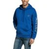 Ariat® Men's Stencil Logo Brushed Fleece Cobalt Hoodie 10033146 -Ariat 57 5c2ec1f3 0d4e 499b ac62 d0bc6e5fef47