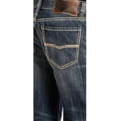 Rock & Roll Denim Men's Double Barrel Relaxed Straight Jeans M0S1437 -Ariat 57 7b8596a7 01d6 49ef ad8e 8affc78ff5d8
