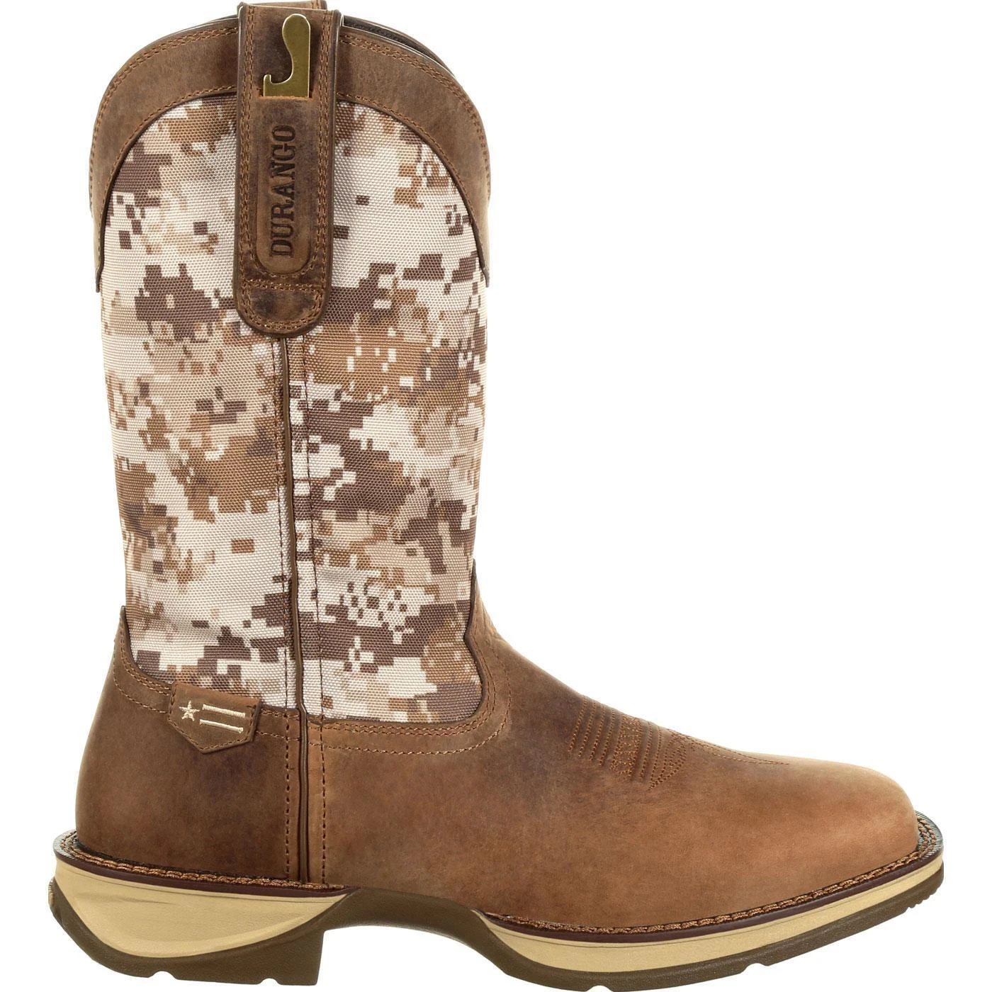 Durango Men's Rebel Desert Camo Dusty Brown Square Toe Boots DDB0166 5 Durango Men's Rebel Desert Camo Dusty Brown Square Toe Boots DDB0166 - Image 3