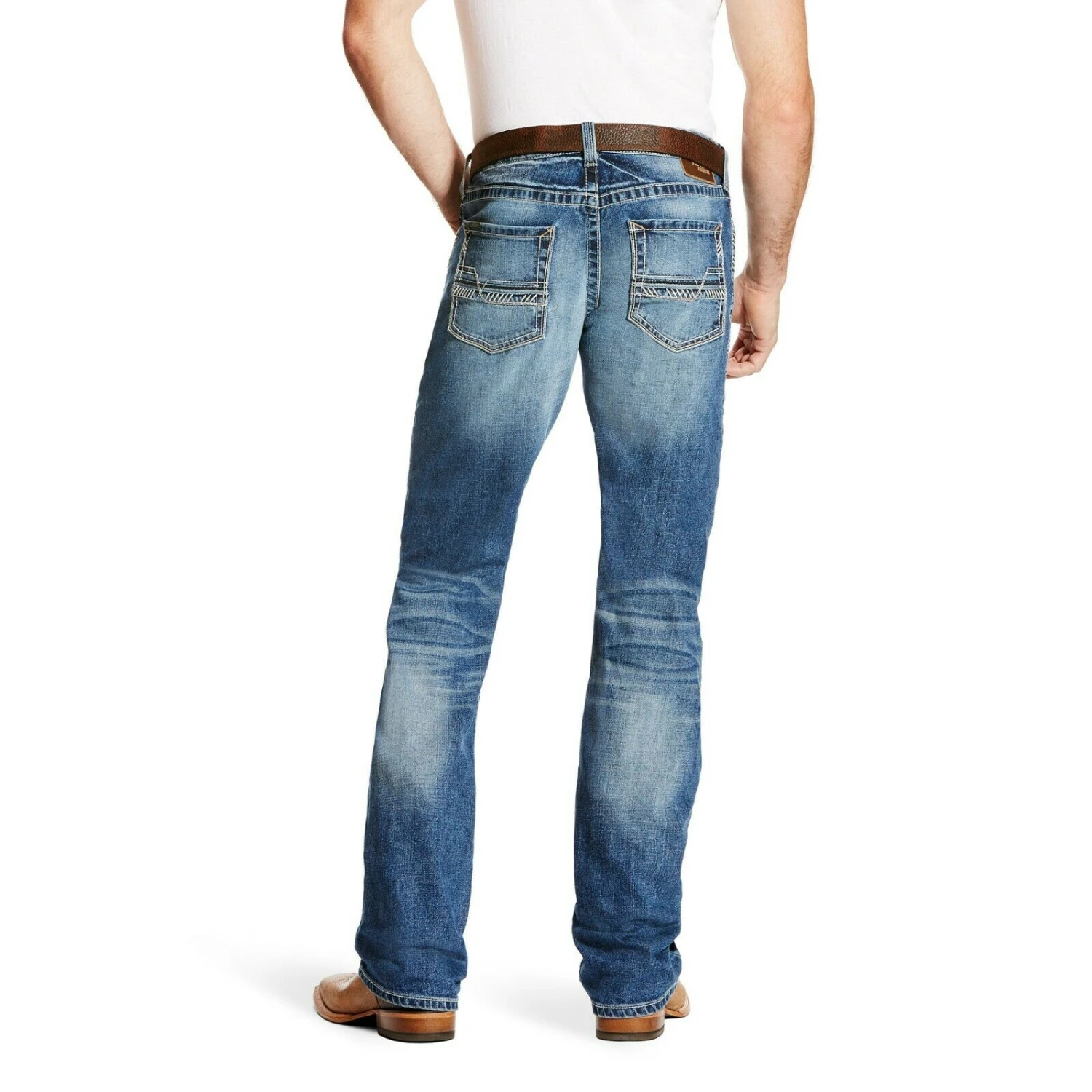 Ariat® Men's M5 Stillwell Fargo Slim Straight Leg Jeans 10021879 3 Ariat® Men's M5 Stillwell Fargo Slim Straight Leg Jeans 10021879
