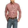 Ariat® Men's FR Bell Wine Red Checks Button Front Work Shirt 10015945 2 Ariat® Men's FR Bell Wine Red Checks Button Front Work Shirt 10015945 -Ariat 57 9bb4e8af ddbc 4644 880d cd9a09ae52f6