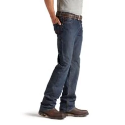 Ariat® Men's FR Flame Resistant Low Rise Boot Cut Jeans 10012555 -Ariat 57 ab64b25d fb65 4af5 8ca9 8619bd46c5e9