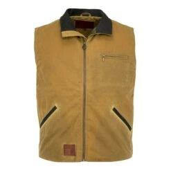 Outback Trading Company® Men's Sawbuck Field Tan Oilskin Vest 2143-FTN