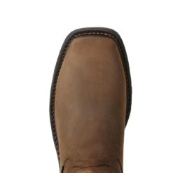 Ariat® Men's Workhog Square Composite Toe H2O Brown Work Boot 10020092 -Ariat 57 c07c7d93 c2b8 4a31 9c1b edb28931625e