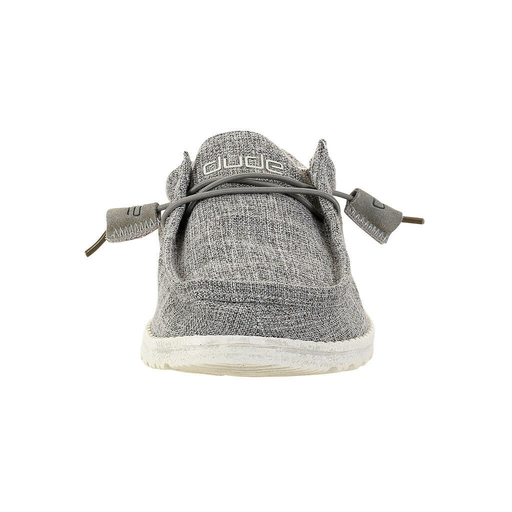 Hey Dude Men's Wally Canvas Linen Iron Shoe 110793901 7 Hey Dude Men's Wally Canvas Linen Iron Shoe 110793901 - Image 5