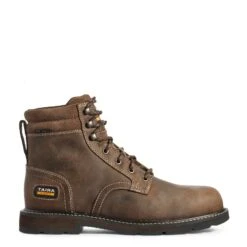 Ariat® Men's Brown Groundbreaker 6" Steel Toe Boot 10031418 -Ariat 57 d00edcc2 dae3 4892 98ae 71a0432737dd